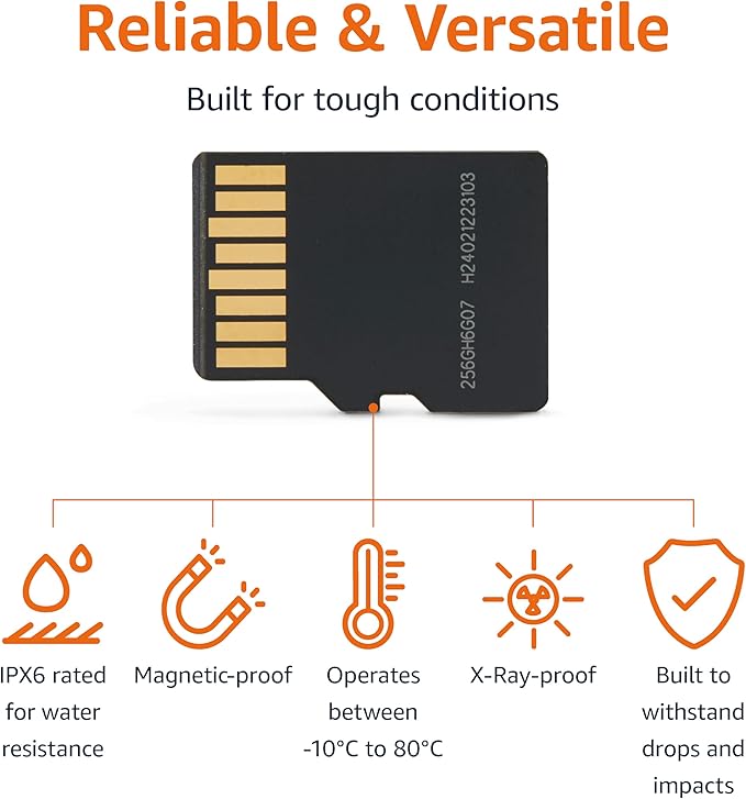 Amazon Basics 256GB microSDXC Card - Image 3