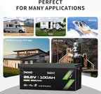 OKMO 24V 100Ah LiFePO4 Lithium Battery - Image 5