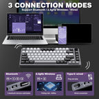 YUNZII B75 PRO Wireless Mechanical Keyboard, 75% Layout - Image 3
