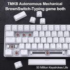DIERYA T68SE 60% Gaming Mechanical Keyboard, Ultra Compact Mini 68 Key - Image 3