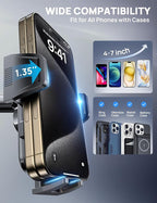Dashboard Phone Holders for Your Car Car Cell Phone Holder, Non-Slip Silicone - Image 6