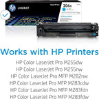 HP 206X Cyan High-yield Toner Cartridge | Works - Image 2