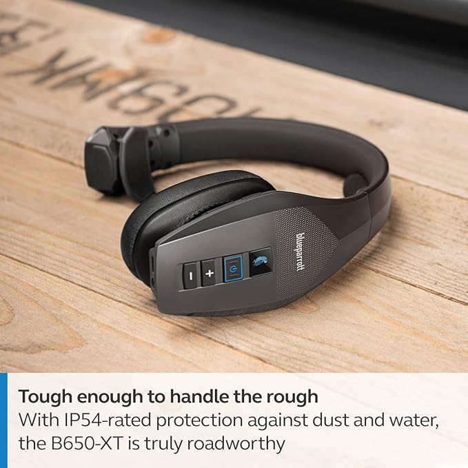 BlueParrott B650-XT Mono Bluetooth Wireless Headphones 96% Noise Canceling Over - Image 6