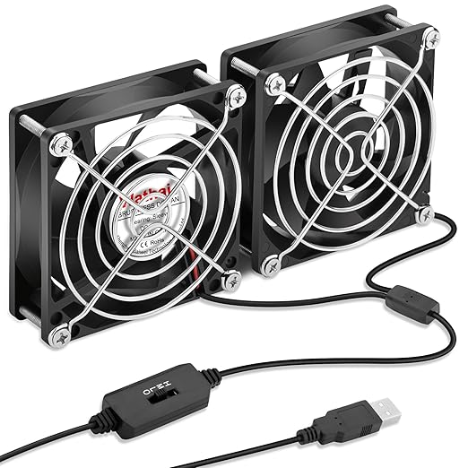 Wathai 80mm x 80mm x 25mm USB Fan 5V by Wathai
