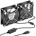 Wathai 80mm x 80mm x 25mm USB Fan 5V by Wathai