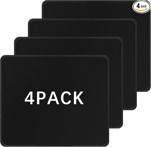 12 PCS Black Mouse pad Bulk by Anpuimult