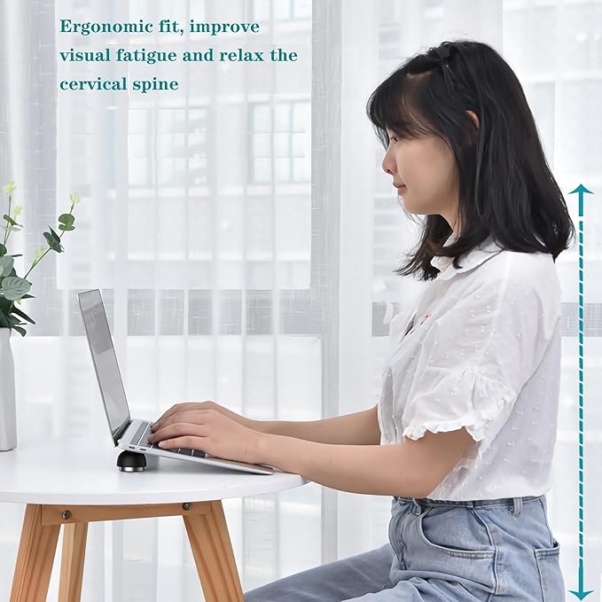 Laptop Cooling Pad, Small Laptop Cooling Stand Invisible Cooler Ball - Image 2
