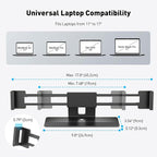 AboveTEK Laptop Locking Station, Premium Aluminum MacBook Security Lock - Image 4