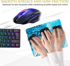 JIKIOU 3 Pack Mouse Pad with Stitched Edge, Comfortable Mouse Pads with - Image 4
