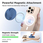 Magnetic Phone Ring Grip Holder, Silicone Finger Loop Grip, Compatible - Image 3