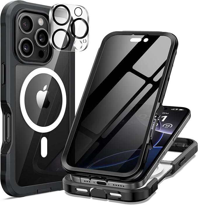 seacosmo for iPhone 16 Pro Max Case, Full Body Bumper by Seacosmo