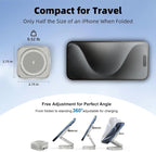 5-in-1 Wireless Charger for MagSafe, AC ISLAND Portable Travel Charging Station - Image 5