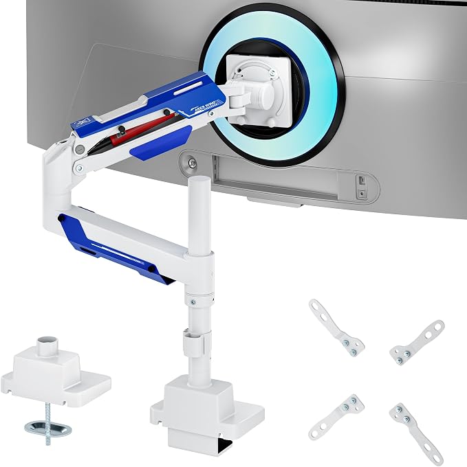 ARES WING Single Monitor Mount, Ultrawide Monitor Arm - Image 8