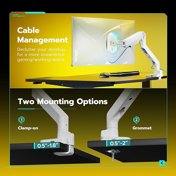 ARES WING Single Monitor Mount - Image 7