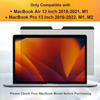 Magnetic Privacy Screen MacBook Air 13 Inch, Removable Anti Blue Light Glare - Image 8