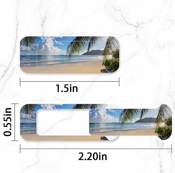 Webcam Cover, 3 Pieces, Laptop Camera Cover, Privacy Shielding Capacity is - Image 2