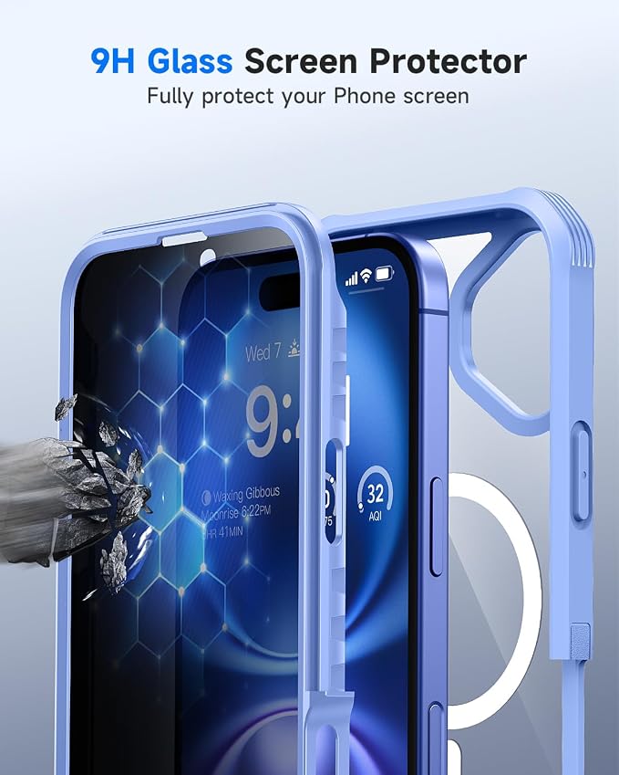 seacosmo for iPhone 16 Case, Full Body Bumper - Image 7