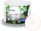 Smartbuy 50-disc 25gb 6X Bd-r BDR Blu-ray Single Layer White Inkjet Hub by Smartbuy