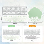 Gel Cloud Keyboard and Mouse Wrist Rest, Cute Wrist Support and Arm Support Rest - Image 5