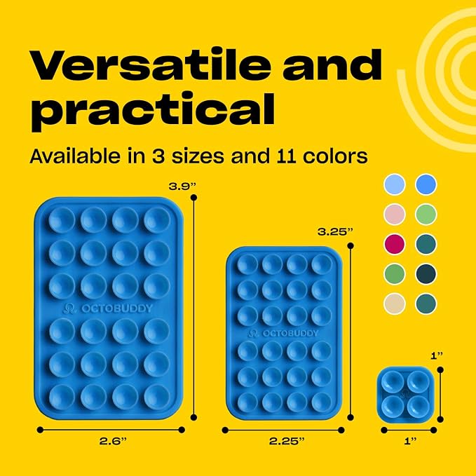 Classic - Silicone Suction Phone Case Adhesive Mount - Hands-Free, Strong Grip - Image 6