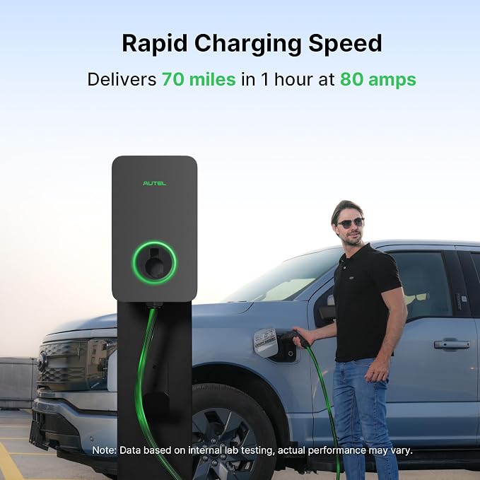 Autel MaxiCharger Electric Vehicle Charger Level 2, Integrated Cloud - Image 3