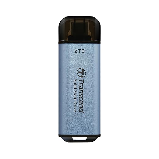 Transcend 2TB External SSD, USB 3.2 Gen2, Portable SSD by Transcend