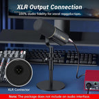 TONOR Dynamic Microphone, XLR Microphone - Image 4