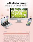 Macally Bluetooth Keyboard for Tablet | Wireless Keyboard for iPad mini/Air/Mini - Image 3