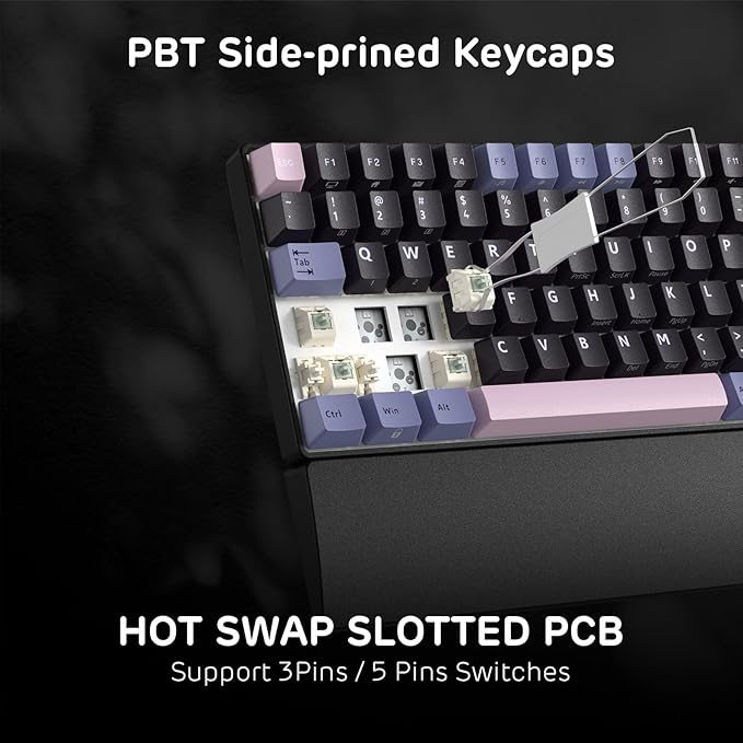 RK ROYAL KLUDGE RK96 RGB Limited Ed, 90% 96 Keys Wireless 3-Mode - Image 6