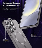 Magnetic for Samsung Galaxy S24 Plus Case Slim Soft Silicone Bumper Shockproof - Image 4