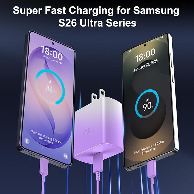 45W USB C Super Fast Charger Type C Charger Fast Charging Android Phone Charger - Image 5
