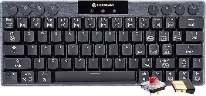 Hexgears A1 Low Profile Wireless Mechanical Keyboard by HEXGEARS