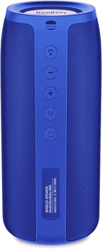 Bluetooth Speaker, MusiBaby M88 Speakers, Dual Pairing, Loud Stereo Sound by onthegomusicbaby