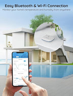 Govee WiFi Temperature Sensor H5179, Smart Hygrometer Thermometer - Image 2