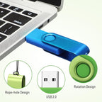 50 Pack 32GB USB 2.0 Flash Drives Bulk Portable USB Thumb Drives Swivel - Image 3