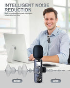 PQRQP 3 in 1 Professional Wireless Lavalier Microphone - Image 3