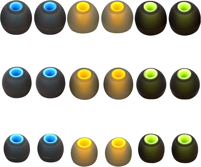Silicone Earbud Tips for Most In-Ear Earbuds by Unknown