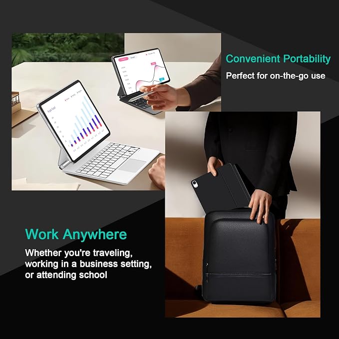 Magic Keyboard Case for iPad 11th/10th Generation 2022, Magnetic Stand - Image 7