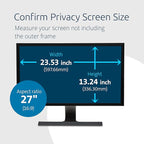 Kensington 27 inch Computer Privacy Screen - Image 2