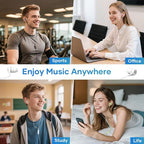USB C Earbuds with Microphone 5 Pack, in-Ear Wired Headphones with Noise - Image 2