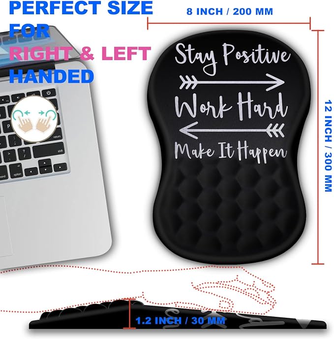 Mouse Pad Wrist Support, Ergonomic Mouse Pad - Image 4