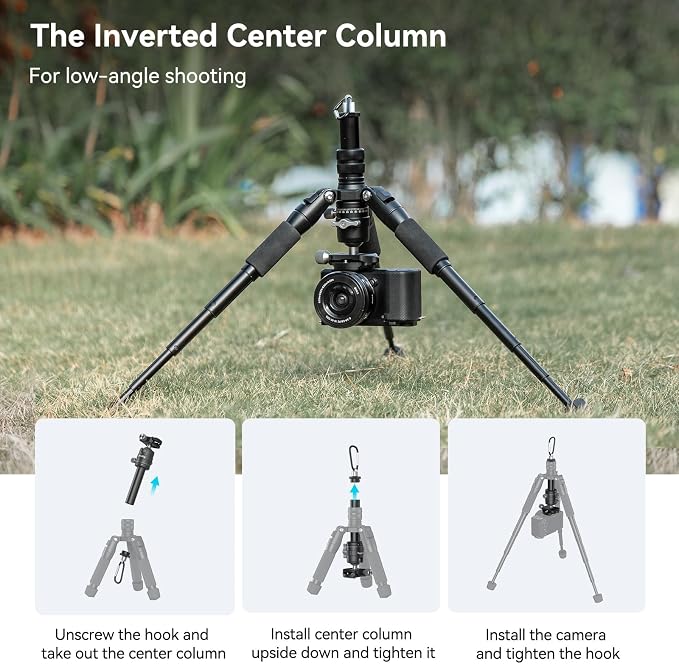 SmallRig VT-20 Aluminum Mini Tripod, Compact Desktop Tripods - Image 7