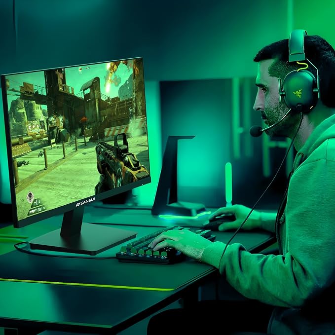 SANSUI Monitor 27 Inch 100Hz USB Type-C Computer Monitor, FHD 1920X1080P - Image 9
