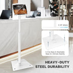 AboveTEK Security iPad Kiosk Floor Stand, Anti-Theft POS Tablet Stands - Image 8