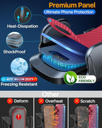 HTU 2025 Best Car Phone Holder 【Ultimate 5-in-1 & Upgraded 100+LBS Strongest - Image 9