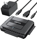 Unitek USB C to SATA 6Gbps IDE Adapter External Hard Drive Converter Kit by Unitek