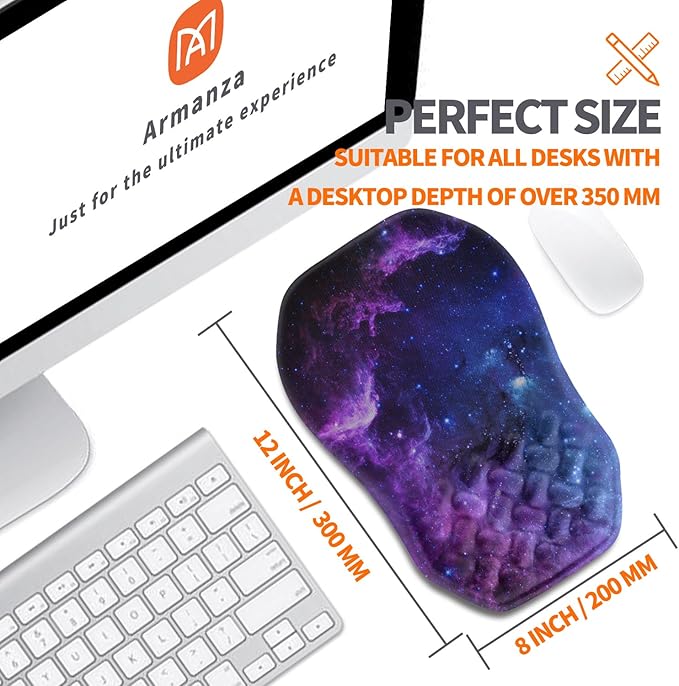 Ergonomic Slope Mouse Pad Wrist Support, Wrist Rest Mousepad - Image 5