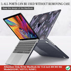 CISSOOK Compatible with MacBook Air 13.6 inch Case 2025 2024 2023 2022 Release - Image 5