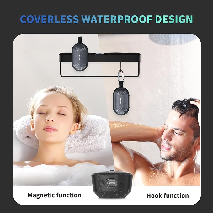 SOWO Wireless Portable Small Speaker, Ultra Magnetic Bluetooth Speaker - Image 6