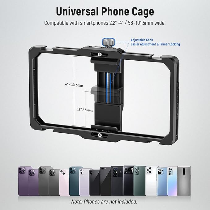 NEEWER Upgraded Phone Rig Vlogging Kit, Video Stabilizer - Image 4